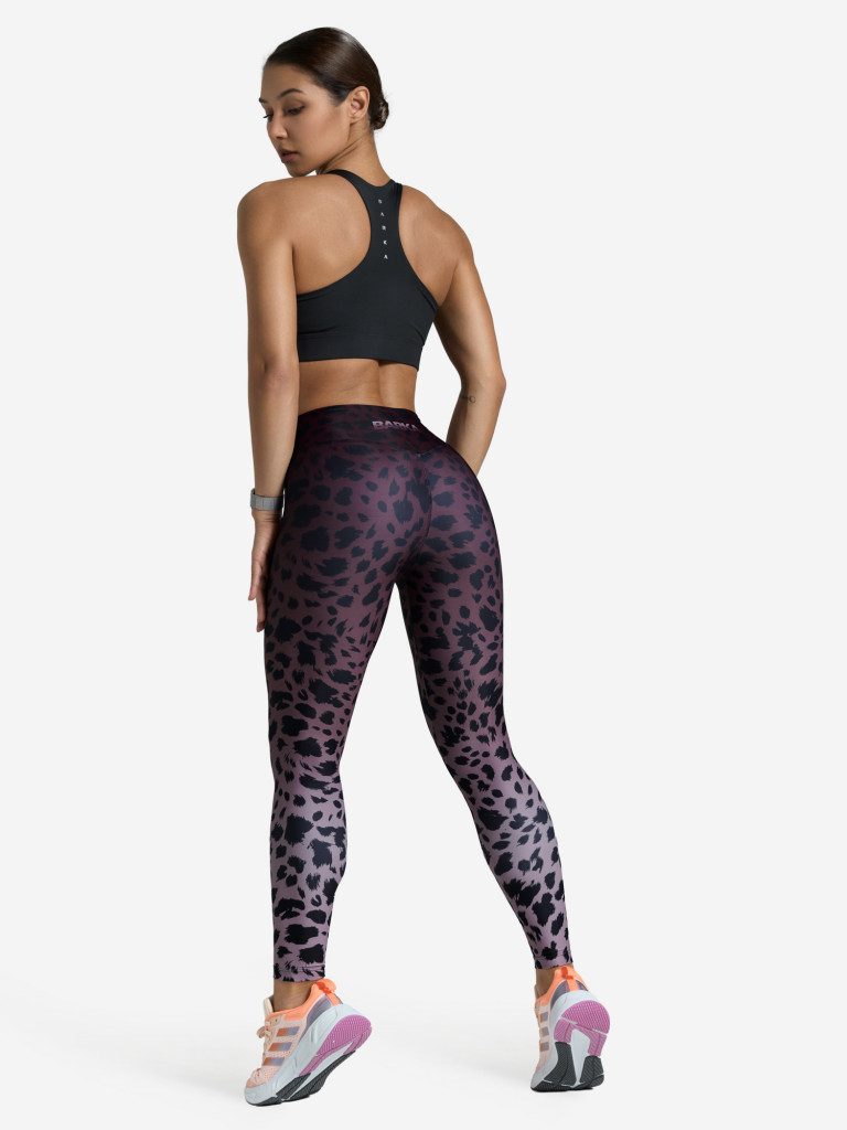 Легинсы женские спортивные BARKA, лосины для спорта, тайтсы