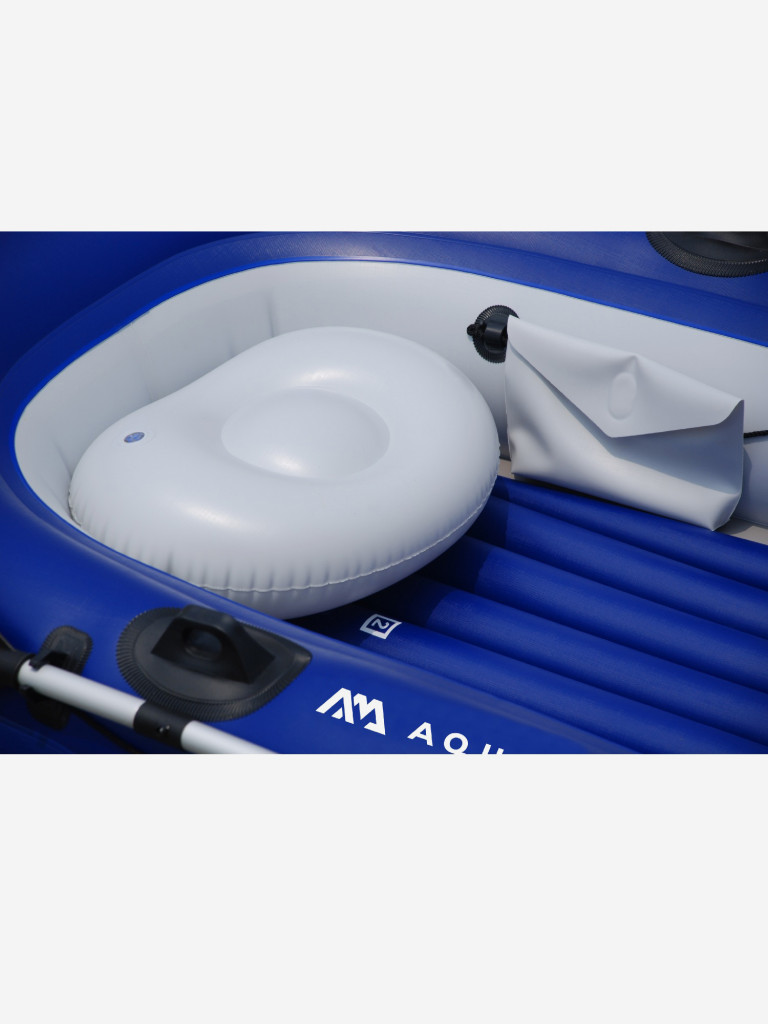 Лодка надувная AQUA MARINA BT-88822 WILDRIVER, 2+1-местная, насос, весла, транец, до 225кг