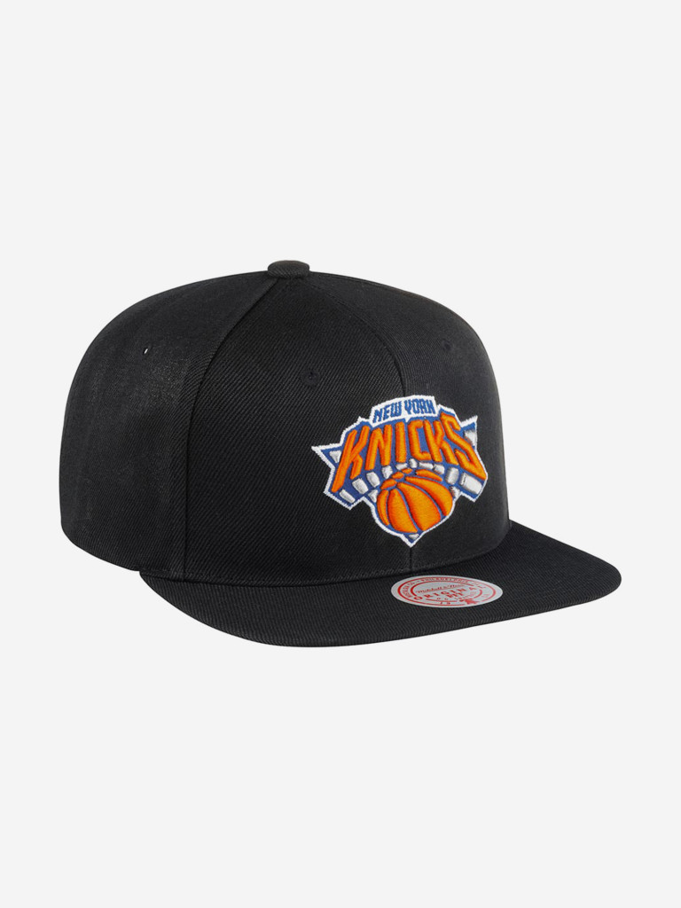 Бейсболка с прямым козырьком MITCHELL NESS 6HSSJS19078-NYKBLCK New York Knicks NBA