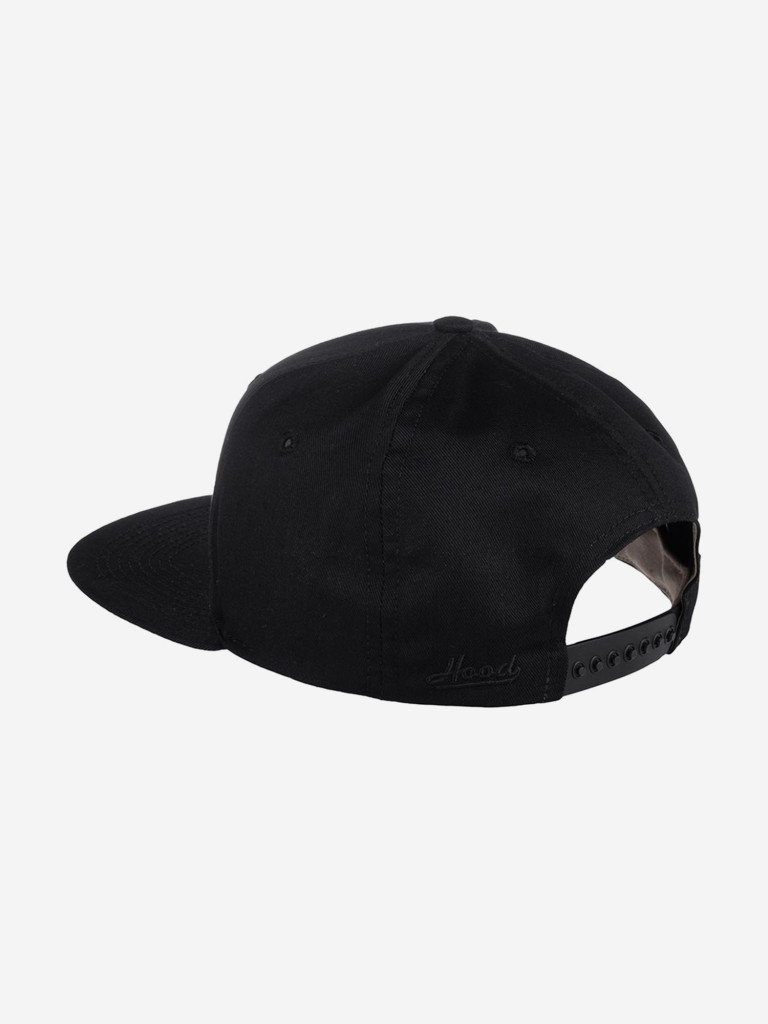Бейсболка с прямым козырьком HOOD 100-CTW020-PA003-BK Love Park Tonal Interlock (черный)