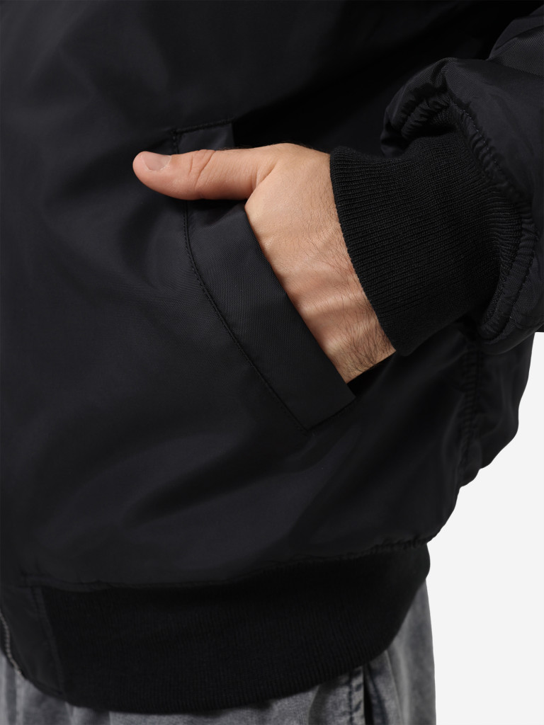 Бомбер утепленный мужской MA-1 Hooded Logo Oxford Alpha Industries