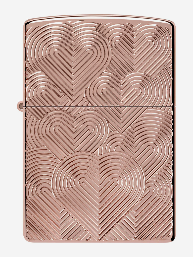 Зажигалка бензиновая ZIPPO 48919 Armor Hearts