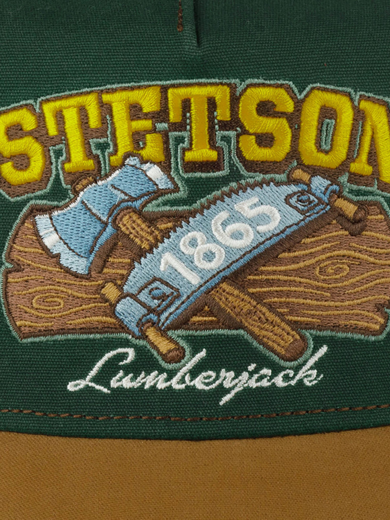 Бейсболка с сеточкой STETSON 7761131 TRUCKER CAP LUMBERJACK (коричневый)