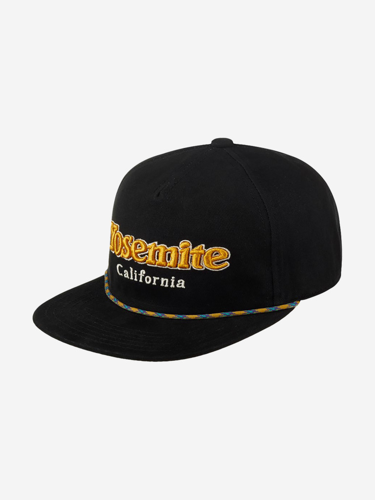 Бейсболка с прямым козырьком AMERICAN NEEDLE 21017A-YONP Yosemite National Park Coachella (черный)