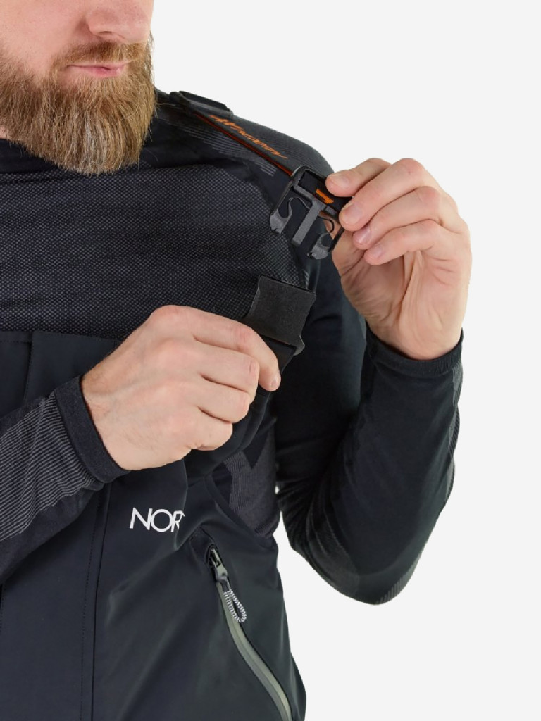 Полукомбинезон мужской Norfin REBEL PRO PANTS DG для охоты и рыбалки