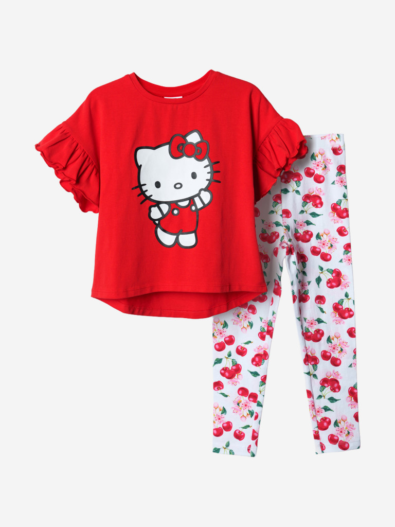 Комплект для девочек: туника, легинсы PlayToday