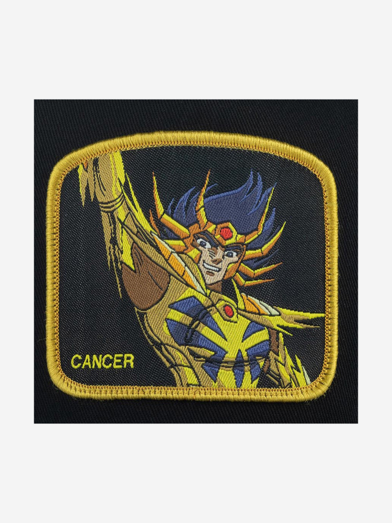 Бейсболка с сеточкой CAPSLAB CL/SAI/1/CAN Saint Seiya Cancer (черный)