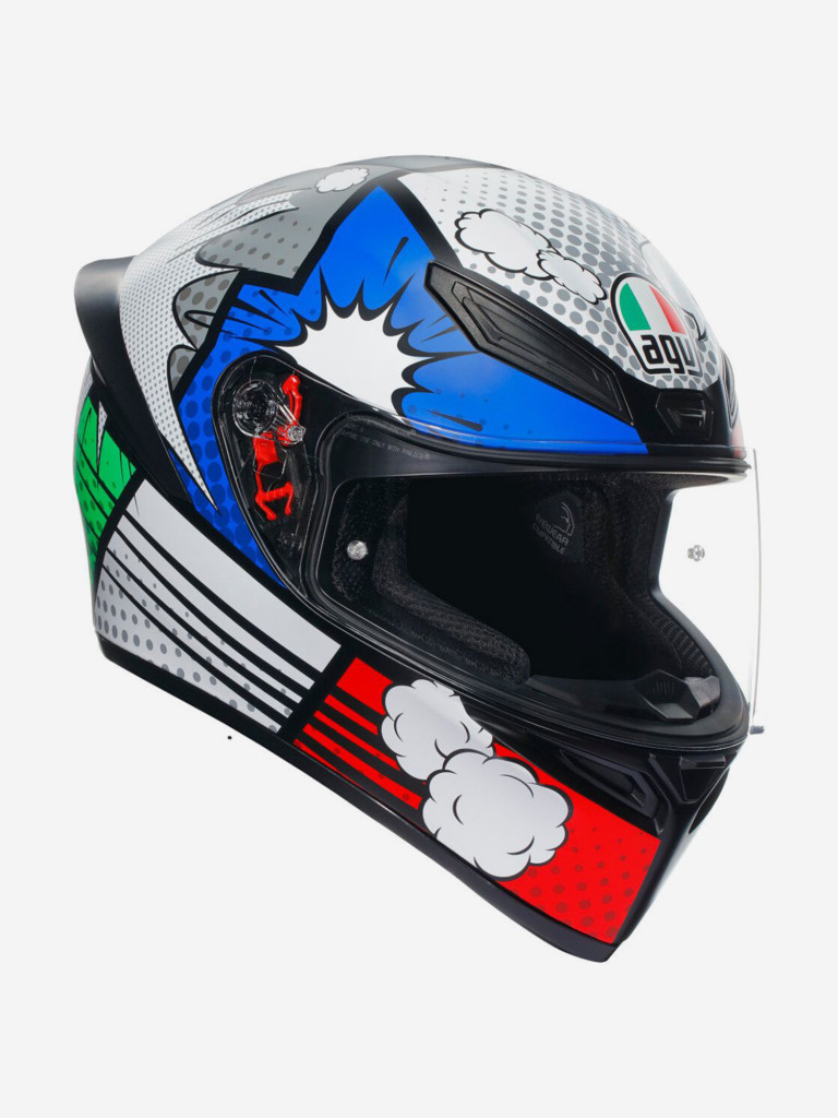 Мотошлем интеграл AGV K1 S E2206 Bang Matt Italy/Blue