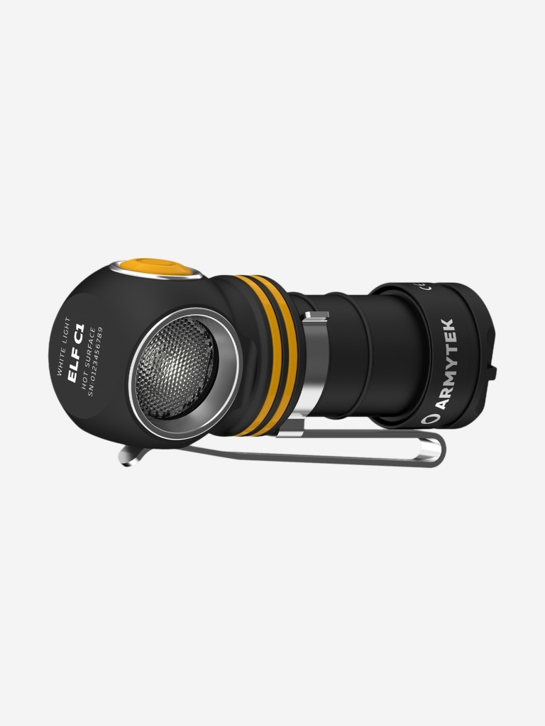 Фонарь налобный Armytek Elf C1 USB-C, 930 лм, телпый свет