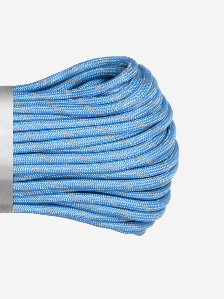 Паракорд 550 CORD nylon 30м RUS световозвращающий (carolina blue)