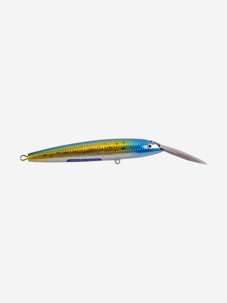 Воблер тонущий Blue Marlin Troll Gold180 мм 60 гр