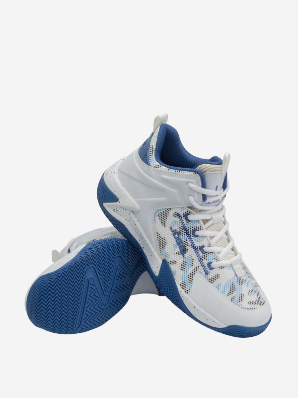 Кроссовки баскетбольные Jogel Playmaker, цвет белый/голубой Белый/голубой цвет — купить за 5299 руб., отзывы в интернет-магазине Спортмастер