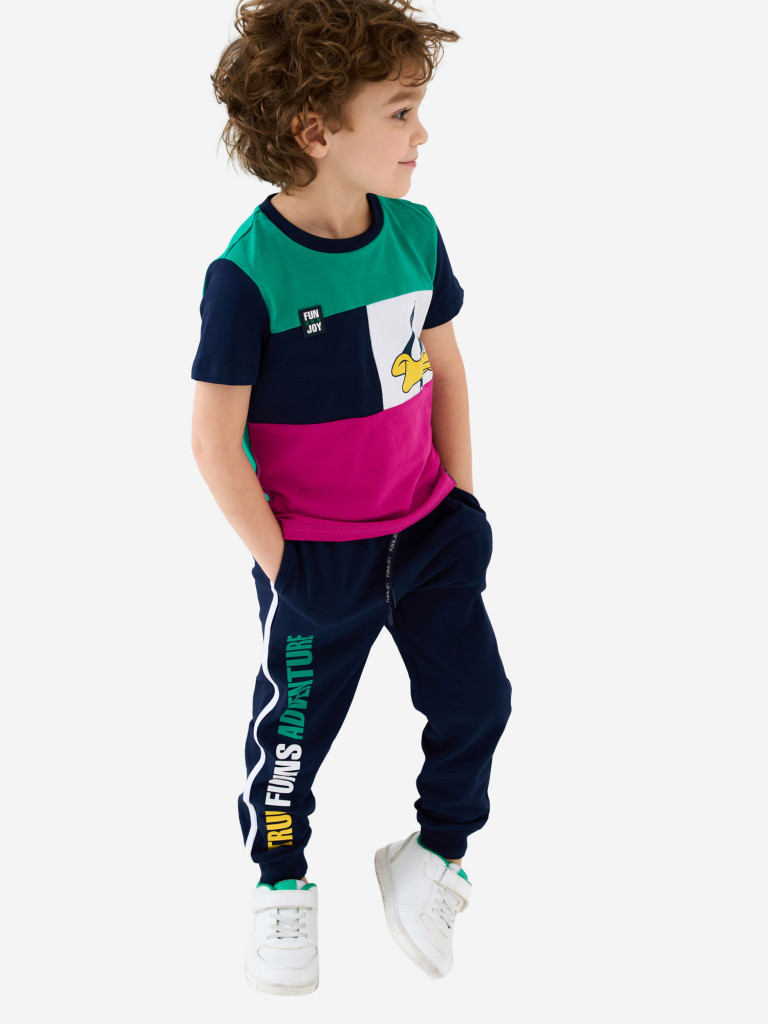 Комплект для мальчиков: футболка, брюки PlayToday