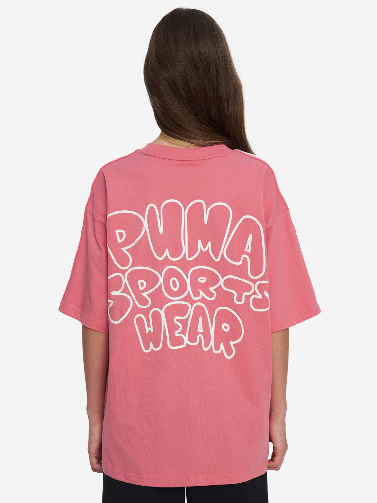 Футболка для девочек PUMA Luminous Cloud