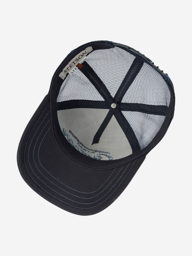 Бейсболка с сеточкой STETSON 7751171K TRUCKER CAP AMERICAN HERITAGE CLASSIC (синий)
