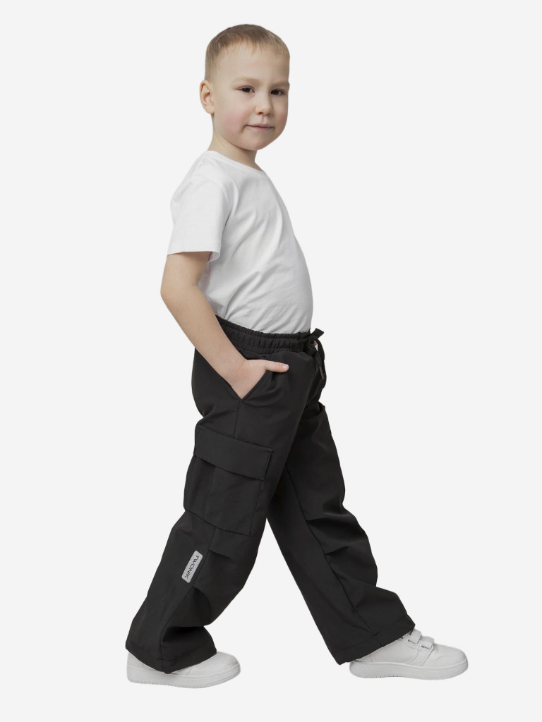 Брюки софтшелл для мальчика batik черный