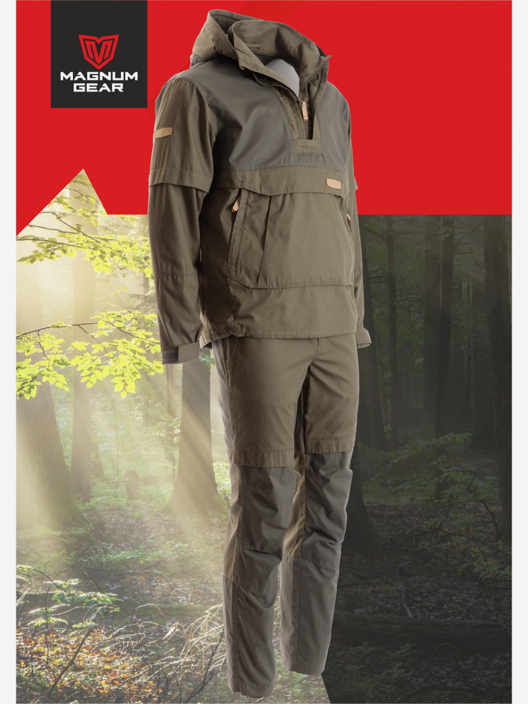 Антиклещевой костюм MAGNUM GEAR PROTECTOR хаки/олива
