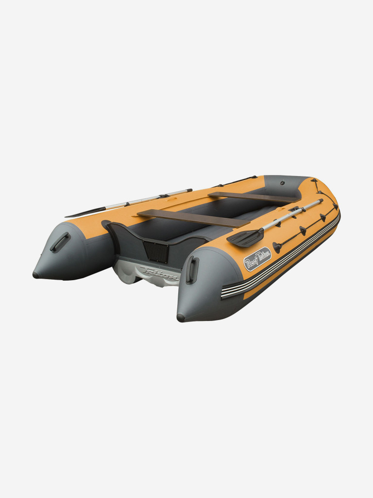Лодка надувная Reef Triton (Риф Тритон) 340 НД, серо-оранжевая