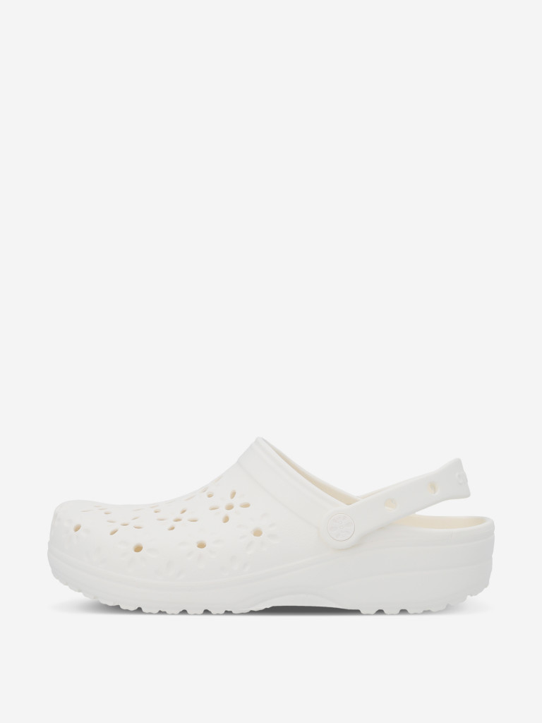 Сабо женские Crocs Classic Floral Cut Out