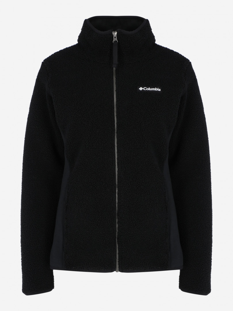 фото Джемпер флисовый женский columbia panorama full zip, черный