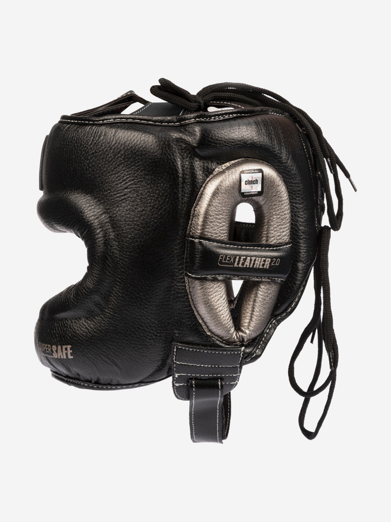 Шлем для единоборств с бампером Clinch Face Guard черно-бронзовый