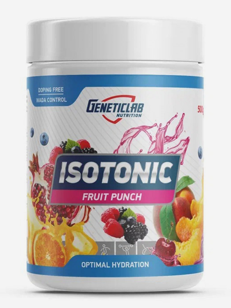Изотоник ISOTONIC 500 g Фруктовый пунш Geneticlab Nutrition