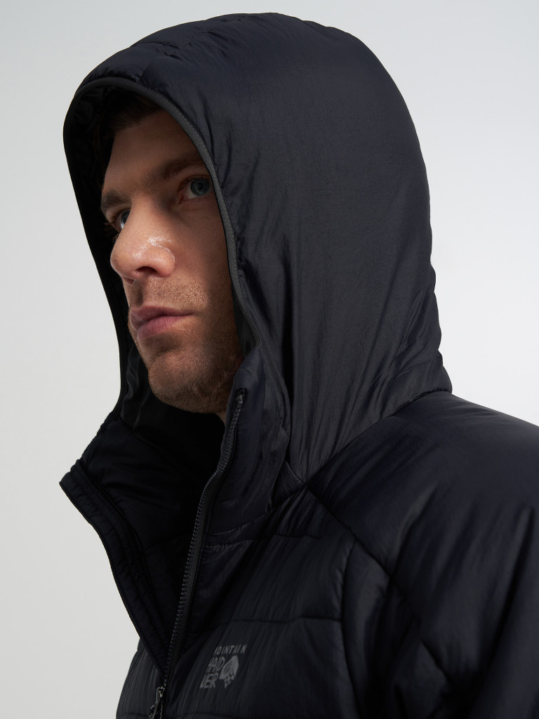 Куртка утепленная рипстоп мужская Mountain Hardwear Free Element Hooded Jacket