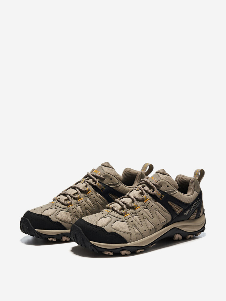 Кроссовки Merrell Accentor 3 GTX Abrasion Resistant Waterproof And Breathable Thermal Rebound Low top Outdoor Shoes Men's Silver