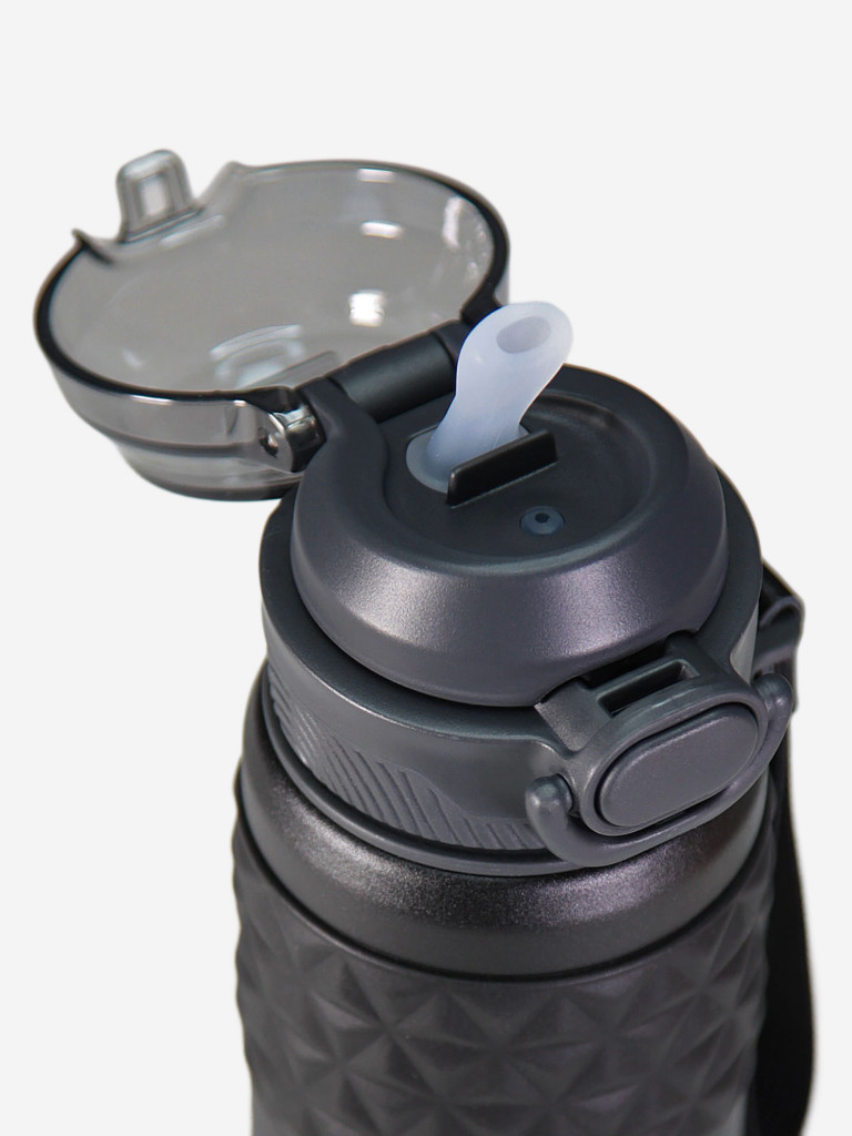 Термокружка Сибирь "Свежий ветер" 0.6л с трубочкой