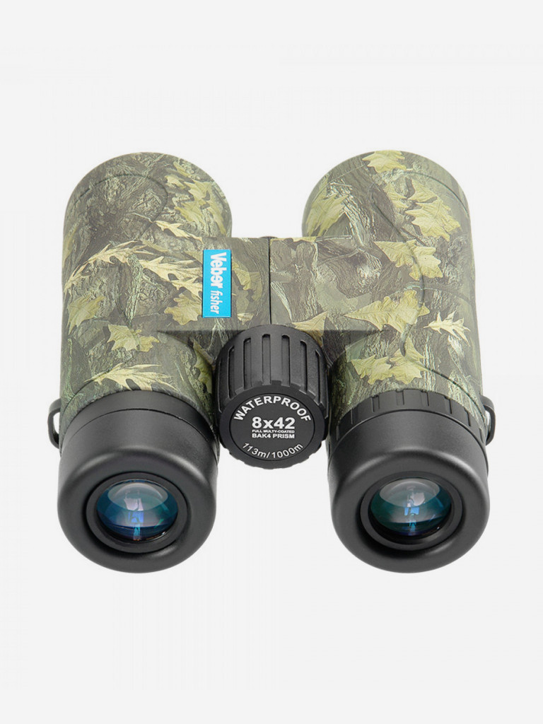 Бинокль Veber 8*42 Fisher (camo)