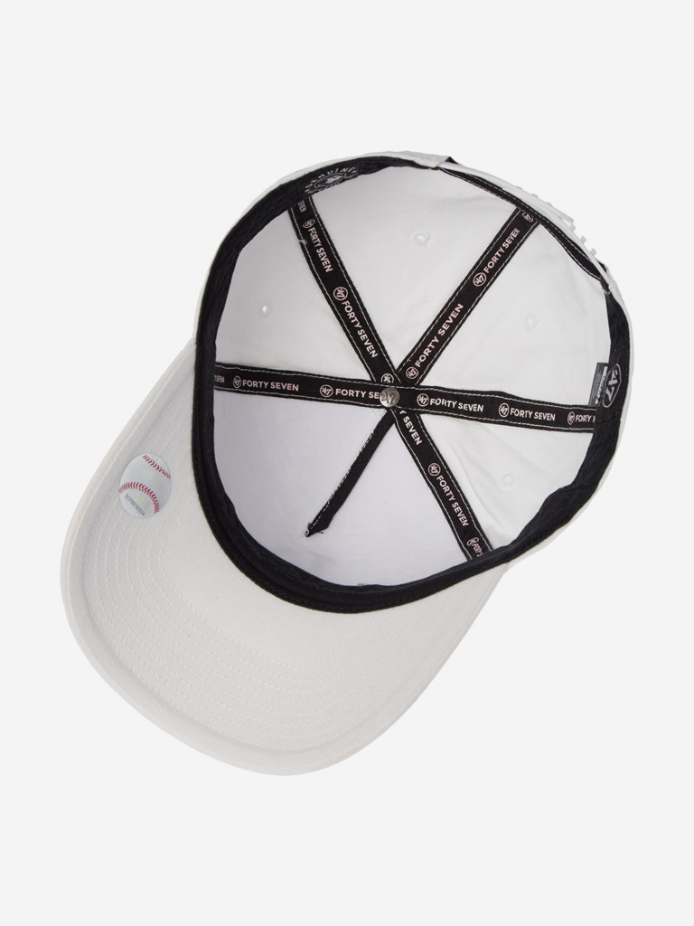 Бейсболка 47 BRAND B-REPDT12WBP-WH Los Angeles Dodgers MLB (белый)
