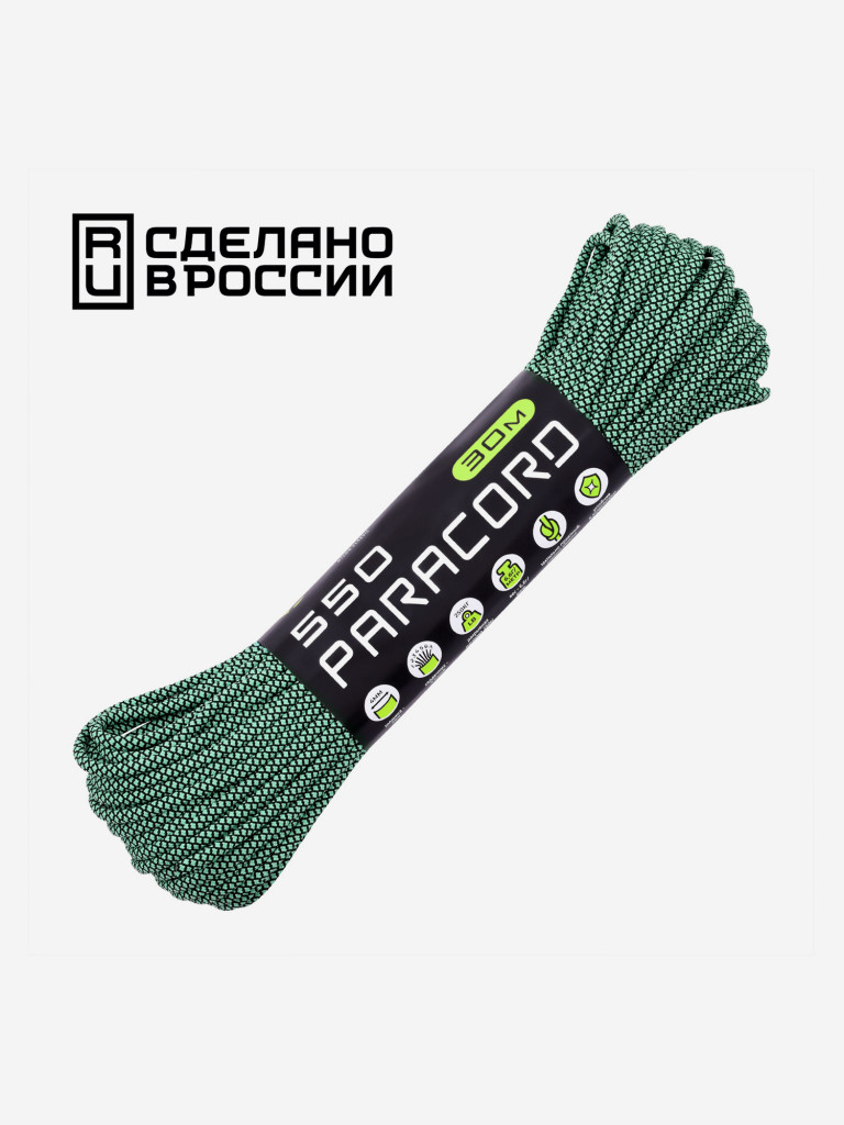 Паракорд 550 CORD nylon 30м RUS (teal snake)