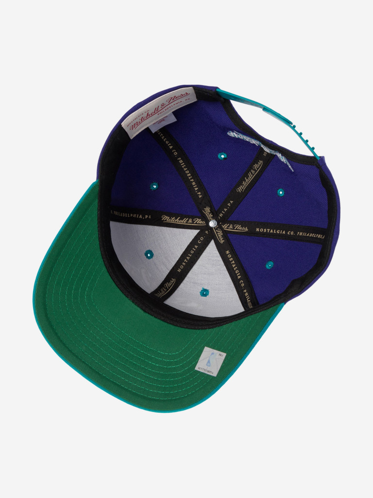 Бейсболка MITCHELL NESS HP8763-CHOPURP Charlotte Hornets NBA