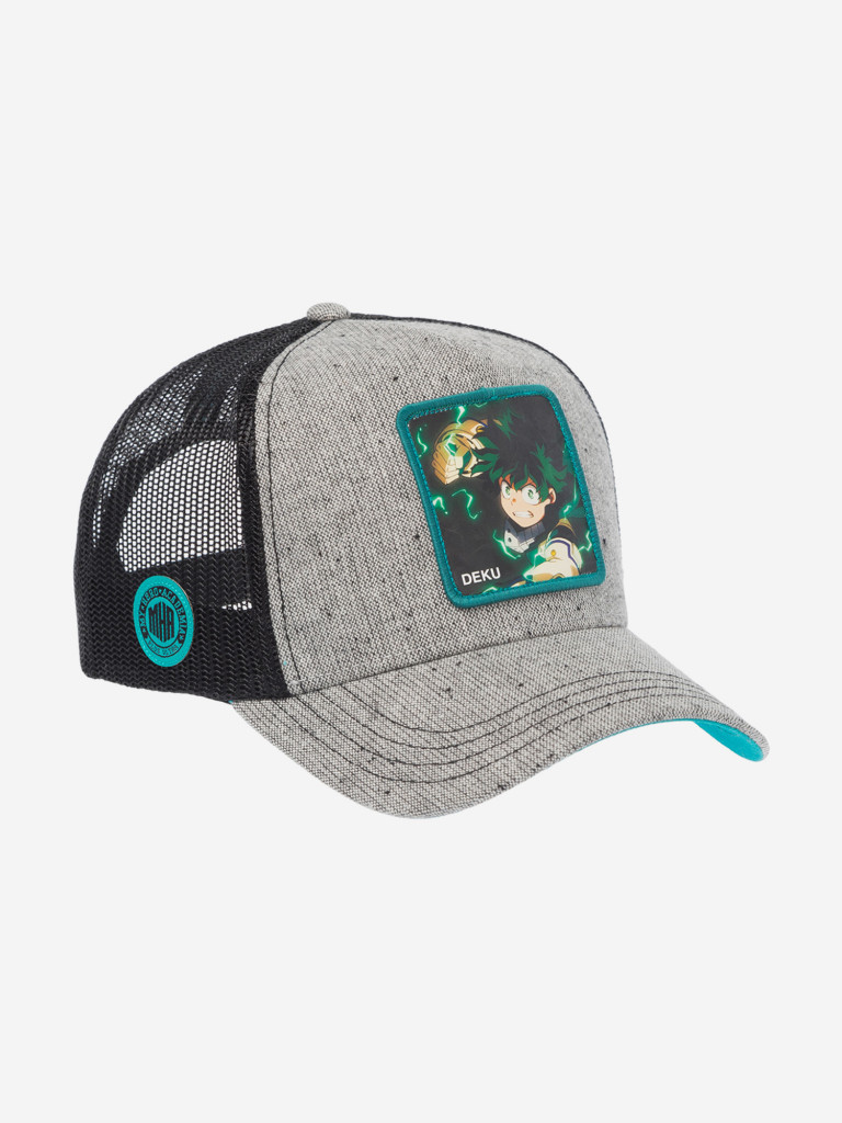 Бейсболка с сеточкой CAPSLAB CL/MHA/1/CT/DEK My Hero Academia Deku (серый)
