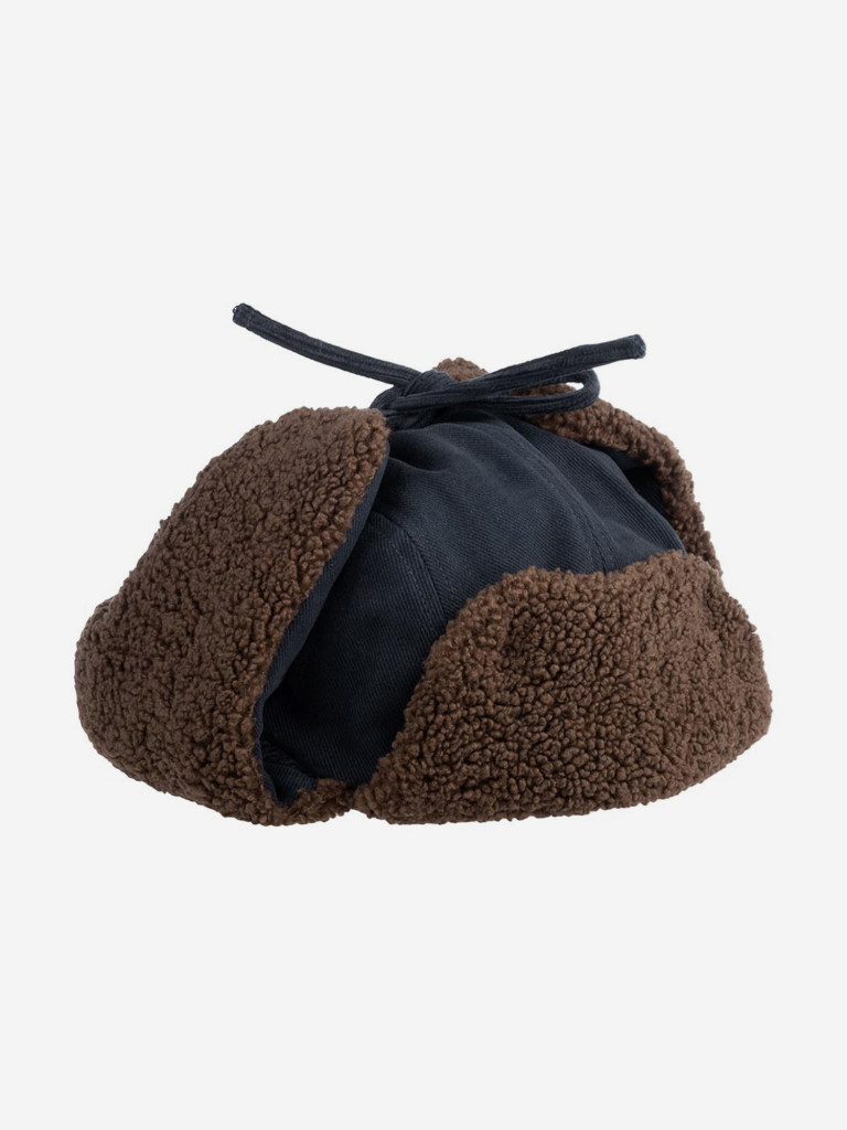 Шапка-ушанка STETSON 9291106 BOMBER CAP SOFT COTTON/CORD (серый)