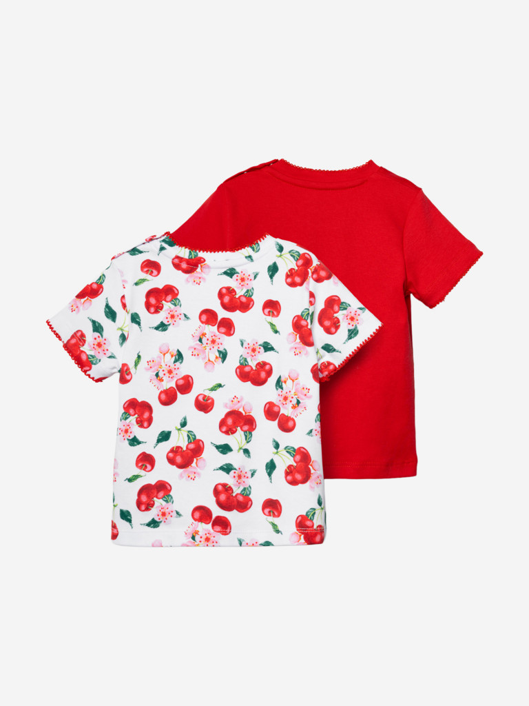 Футболка для девочки, 2 шт в комплекте PlayToday