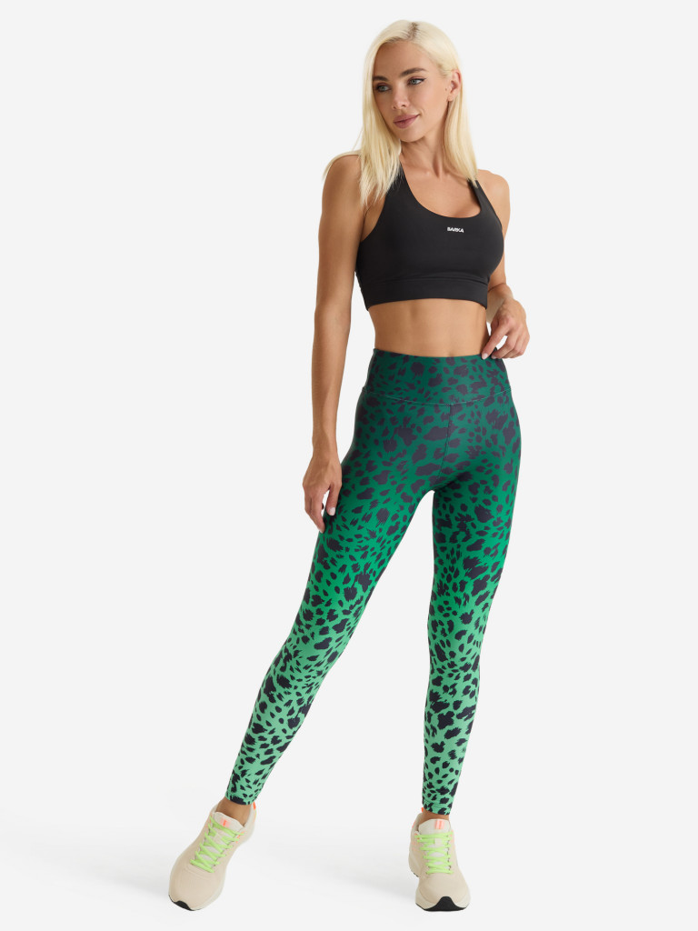 Легинсы женские спортивные BARKA, лосины для спорта, тайтсы