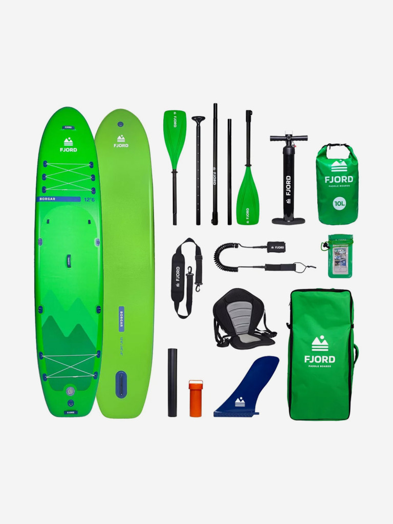 Доска SUP надувная Fjord Borgar 12'6"х34"х6"