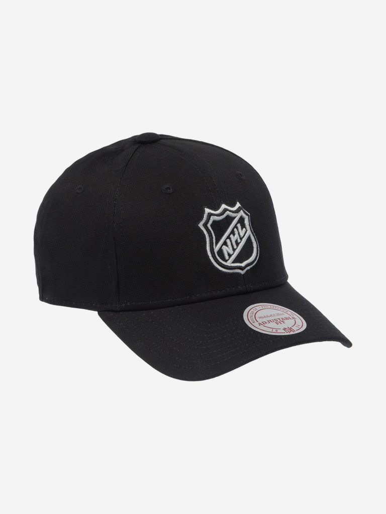 Бейсболка MITCHELL NESS EU1053-NHLLOGO-BLK Logo NHL