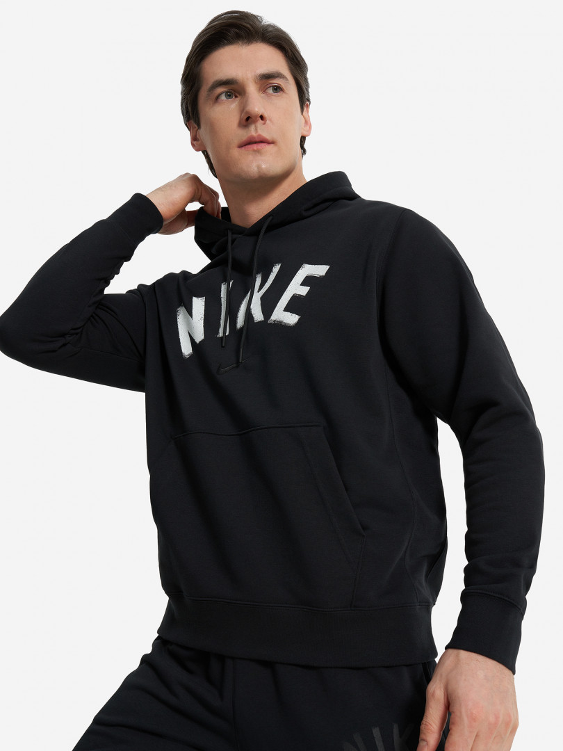 фото Джемпер флисовый мужской nike swoosh, черный