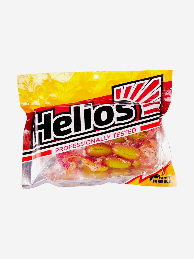 Мягкая приманка лягушка Helios Crazy Frog, 2,36" / 6,0 см, Fio & Acid lemon, 10 штук (HS-22-027)