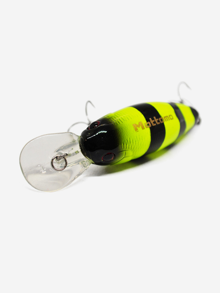 Воблер Mottomo DJ Crank 52F 8g Chartreuse Black