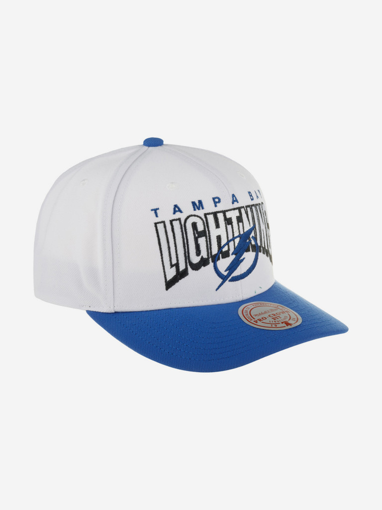 Бейсболка MITCHELL NESS HHSS6642-TBLYYPPPWHIT Tampa Bay Lightning NHL (синий)