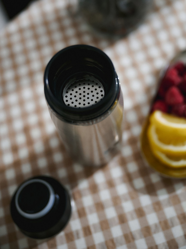 Термокружка Арктика 715 с ситечком 320 мл, сталь