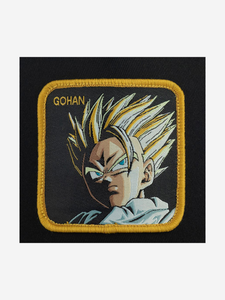 Бейсболка с сеточкой CAPSLAB CL/DBZ/1/SUP Dragon Ball Gohan Saiyan (черный)