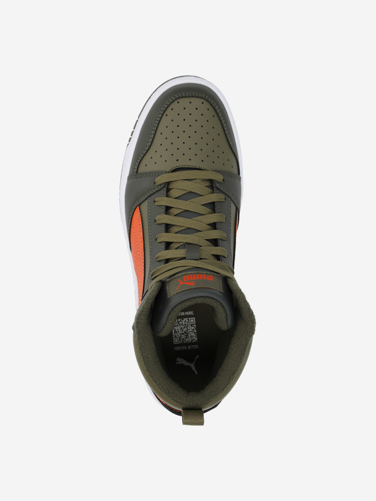 Кеды утепленные для мальчиков PUMA Rebound V6 Mid WTR Jr