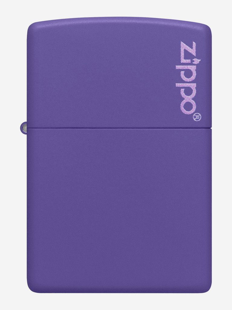 Зажигалка бензиновая ZIPPO 237ZL Classic Logo Purple Matte