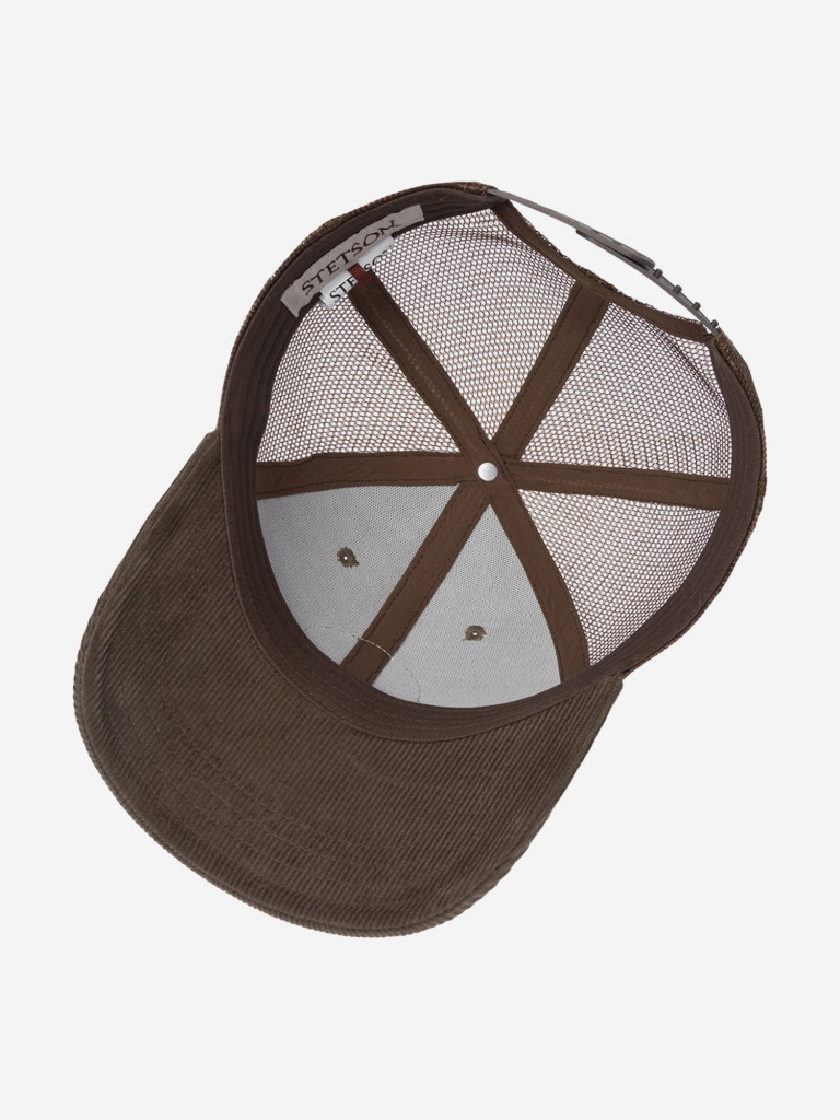 Бейсболка с сеточкой STETSON 7721179 BASEBALL CAP LEATHER PATCH