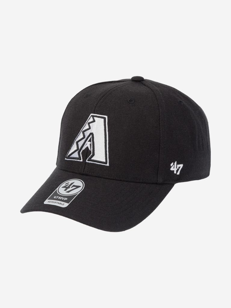 Бейсболка 47 BRAND BCPTN-MVP29WBV-BKW Arizona Diamondbacks MLB (черный)