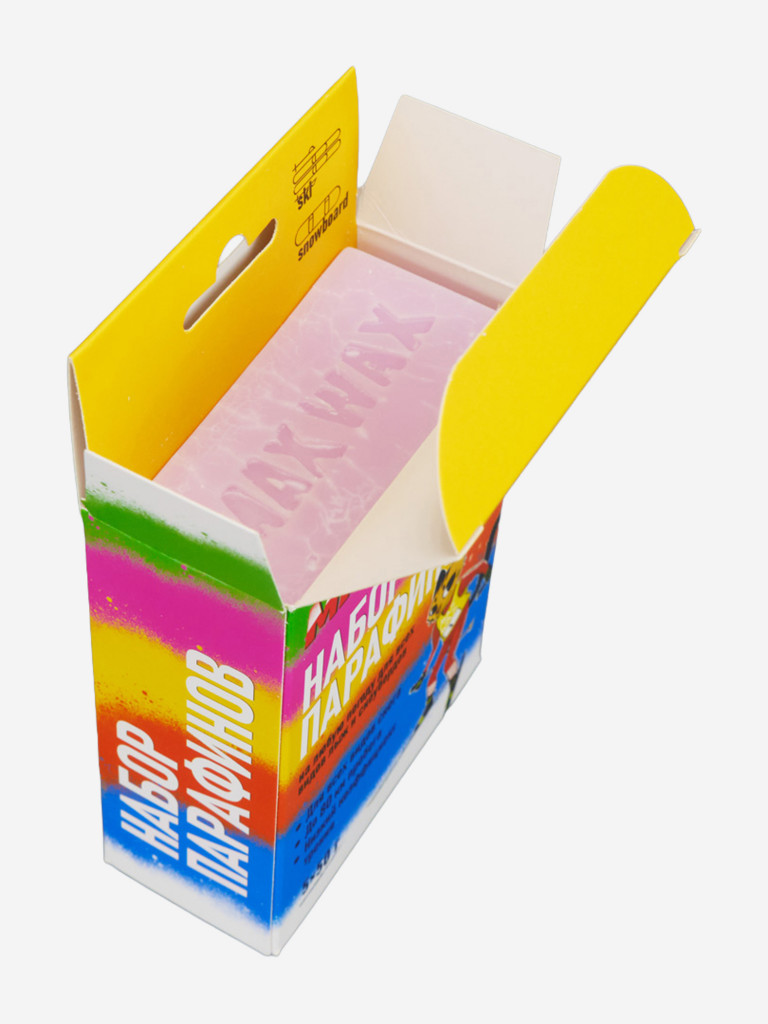 Набор парафинов MAX WAX CH на любую погоду для лыж и сноубордов, 5штх50г